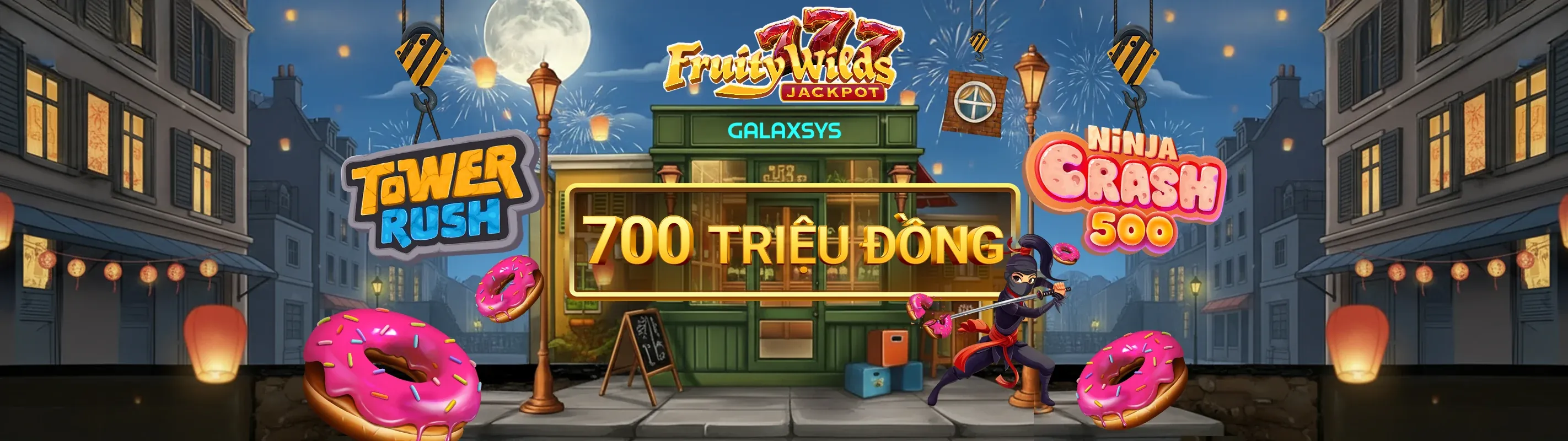Hình ảnh chính game nổ hũ li xi88 với vòng quay may mắn và biểu tượng jackpot